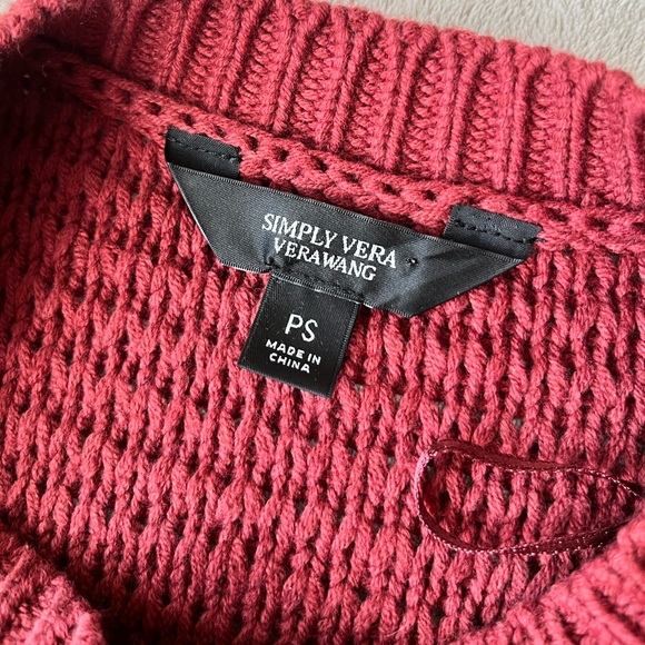 Simply Vera Vera Wang Knit Sweater - Picture 4 of 8